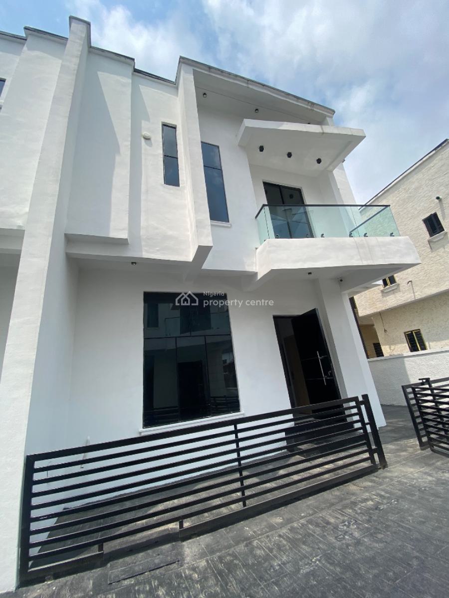 Luxury 4bed in a Secured Estate with Light, Beside Blenco,sangotedo, Ajah, Lagos, Semi-detached Duplex for Sale