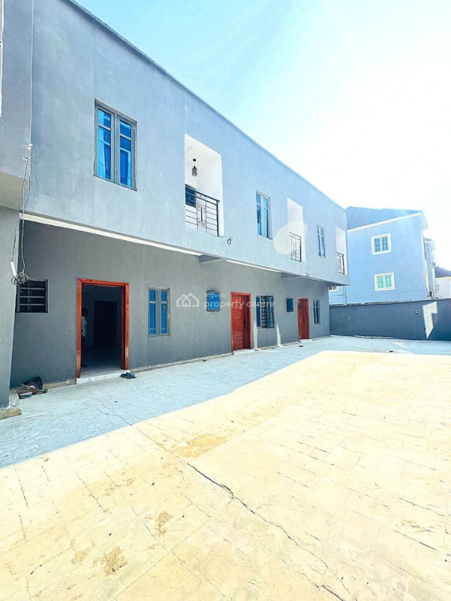 Newly  Built Two Bedroom Terrace, Ologolo, Lekki, Lagos, Terraced Duplex for Rent