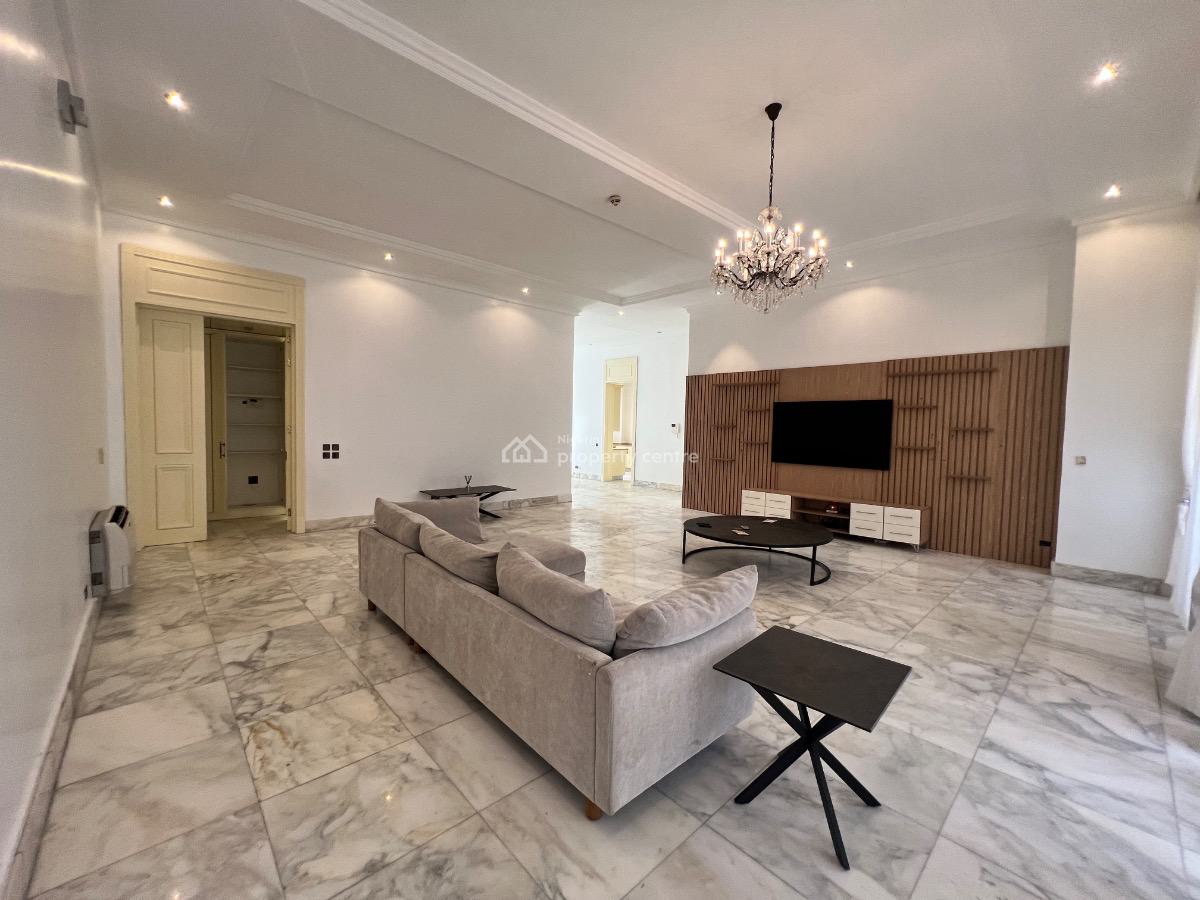 Luxury 3 Bedroom Furnished Apartment with a Room Bq,swimming Pool,gym, Old Ikoyi, Ikoyi, Lagos, Flat / Apartment for Rent