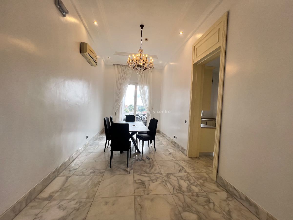 Luxury 3 Bedroom Furnished Apartment with a Room Bq,swimming Pool,gym, Old Ikoyi, Ikoyi, Lagos, Flat / Apartment for Rent