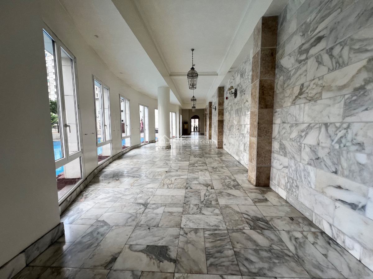 Luxury 3 Bedroom Furnished Apartment with a Room Bq,swimming Pool,gym, Old Ikoyi, Ikoyi, Lagos, Flat / Apartment for Rent