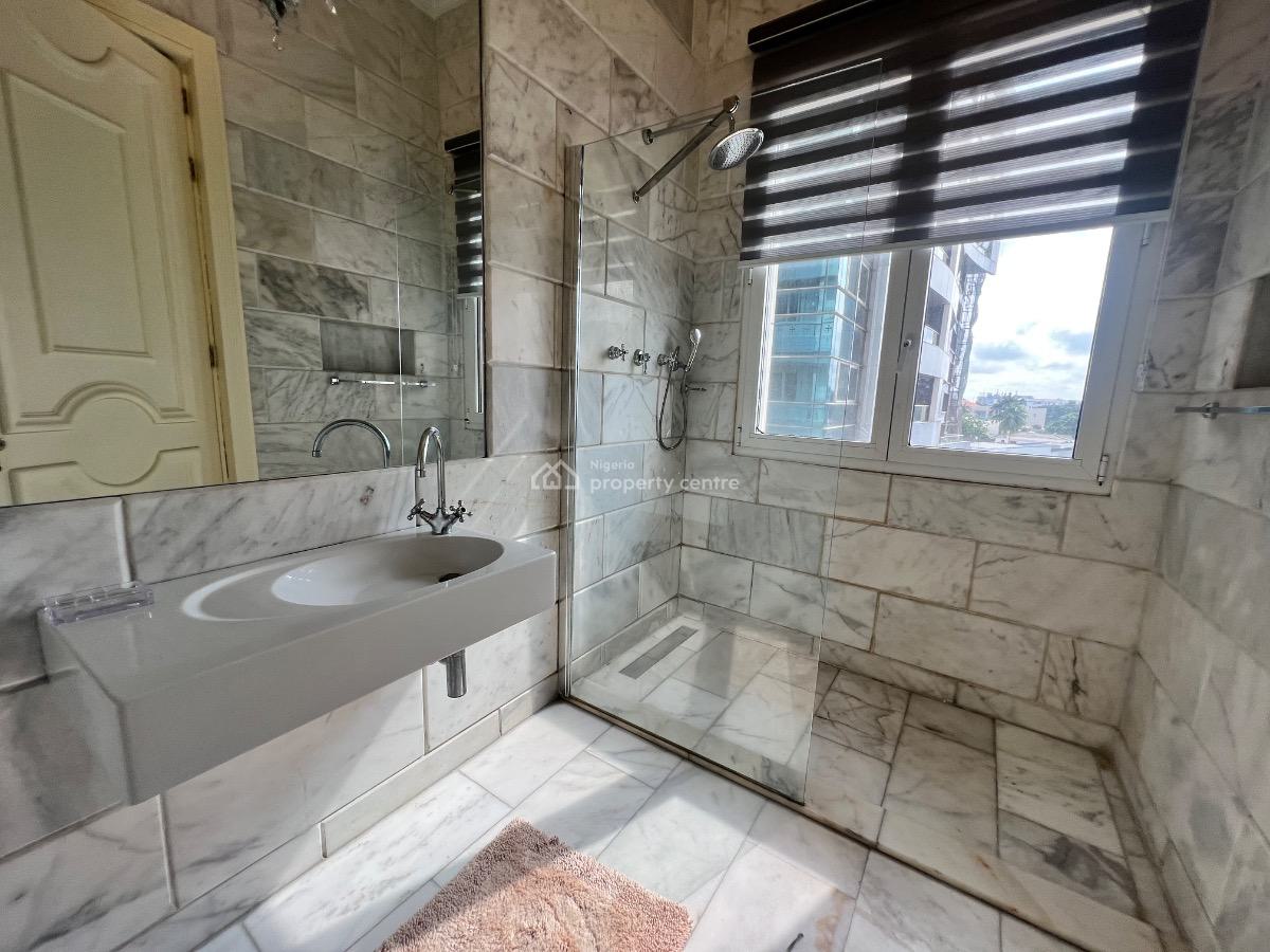 Luxury 3 Bedroom Furnished Apartment with a Room Bq,swimming Pool,gym, Old Ikoyi, Ikoyi, Lagos, Flat / Apartment for Rent