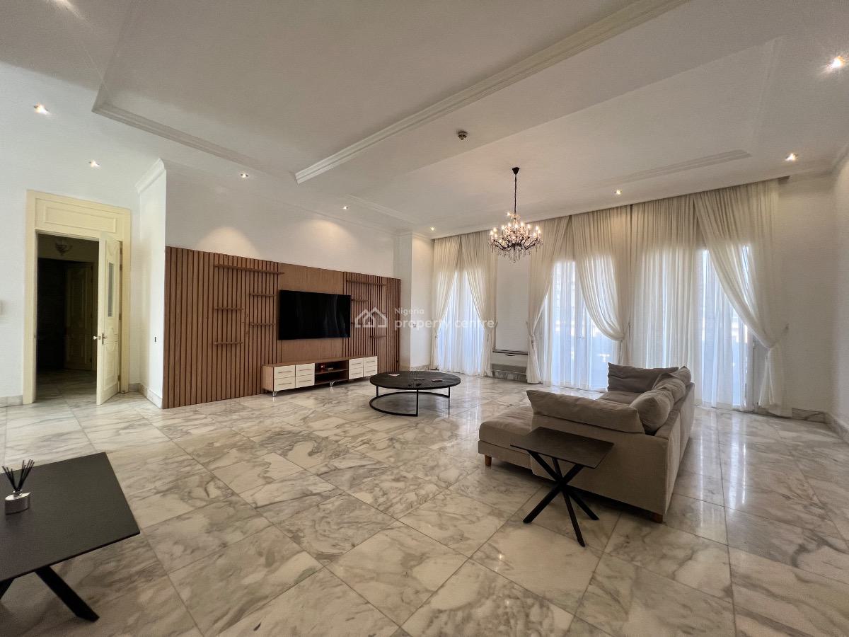 Luxury 3 Bedroom Furnished Apartment with a Room Bq,swimming Pool,gym, Old Ikoyi, Ikoyi, Lagos, Flat / Apartment for Rent