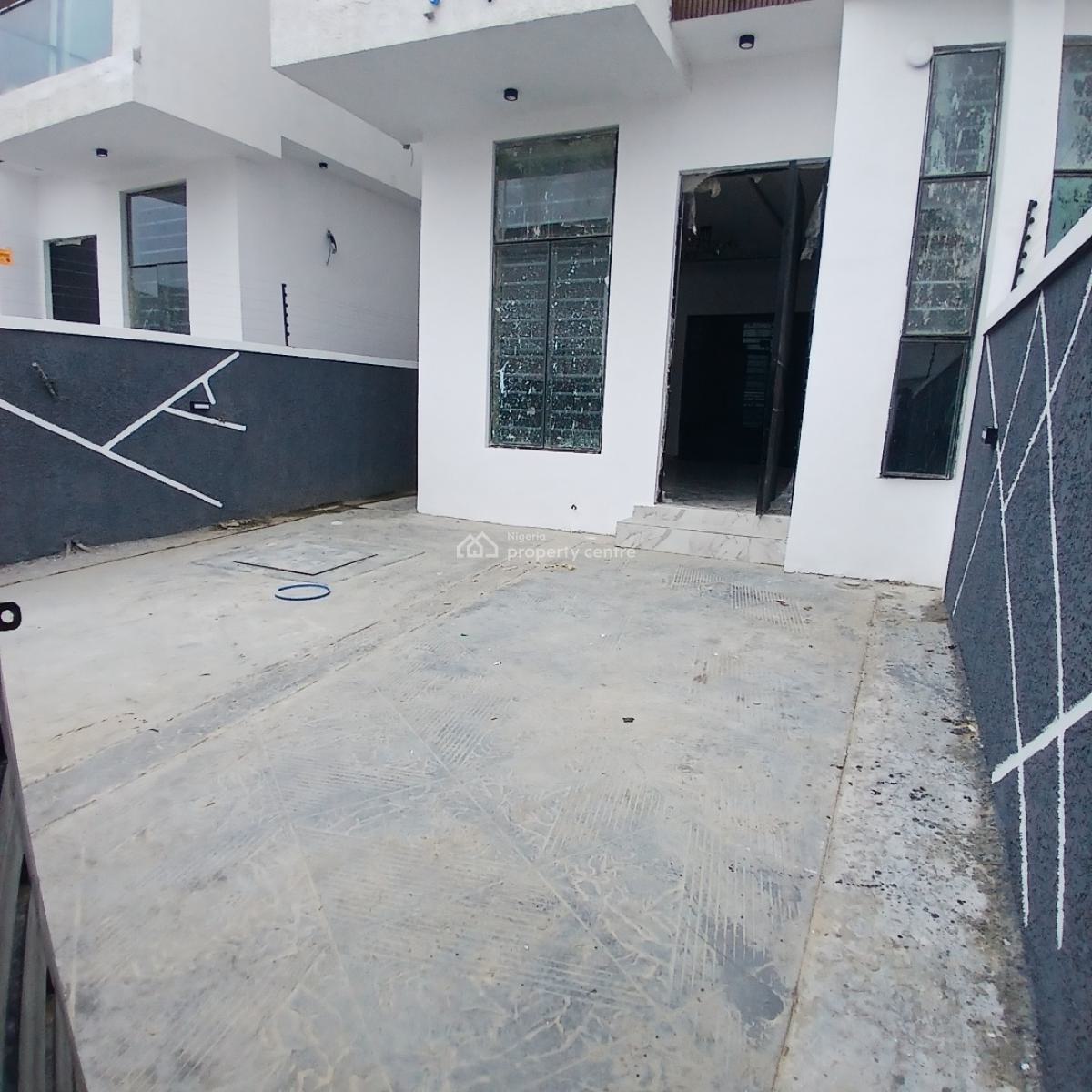 Newly Built 4 Bedrooms Semi Detached Duplex with Bq, Ikota, Lekki, Lagos, Semi-detached Duplex for Sale