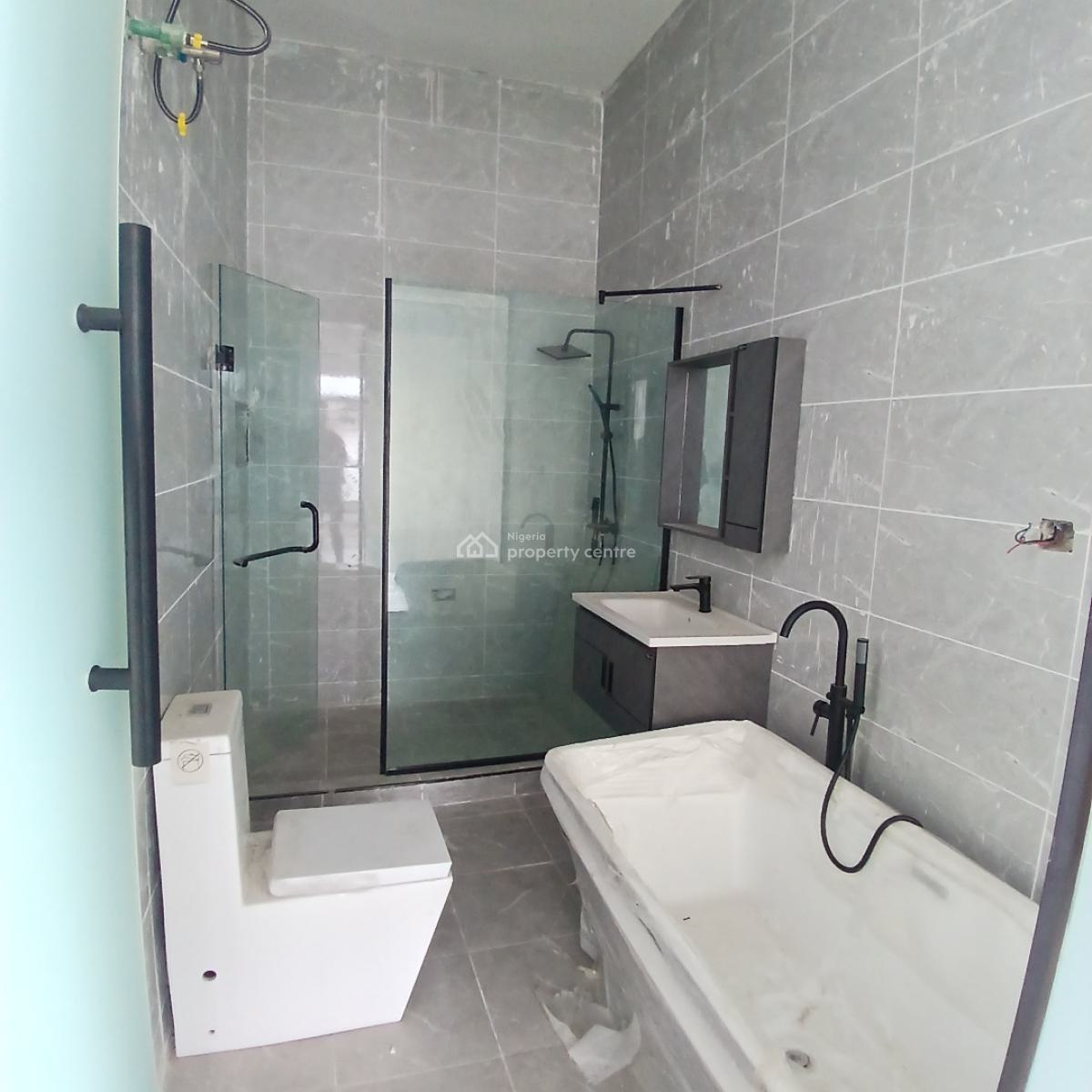 Newly Built 4 Bedrooms Semi Detached Duplex with Bq, Ikota, Lekki, Lagos, Semi-detached Duplex for Sale