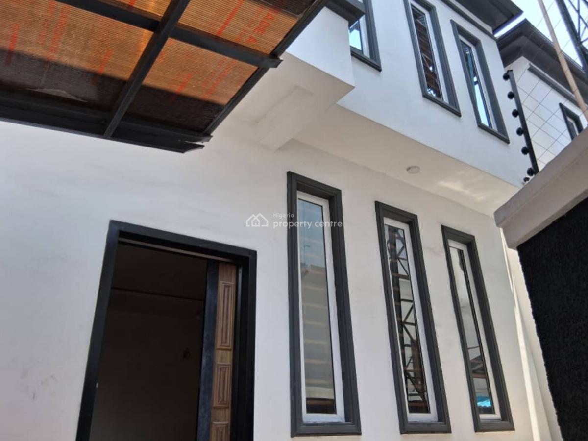 Newly Built 4 Bedrooms Detached Duplex + Bq, Back Unit, Lekki County Homes Estate, Ikota, Lekki, Lagos, Detached Duplex for Sale