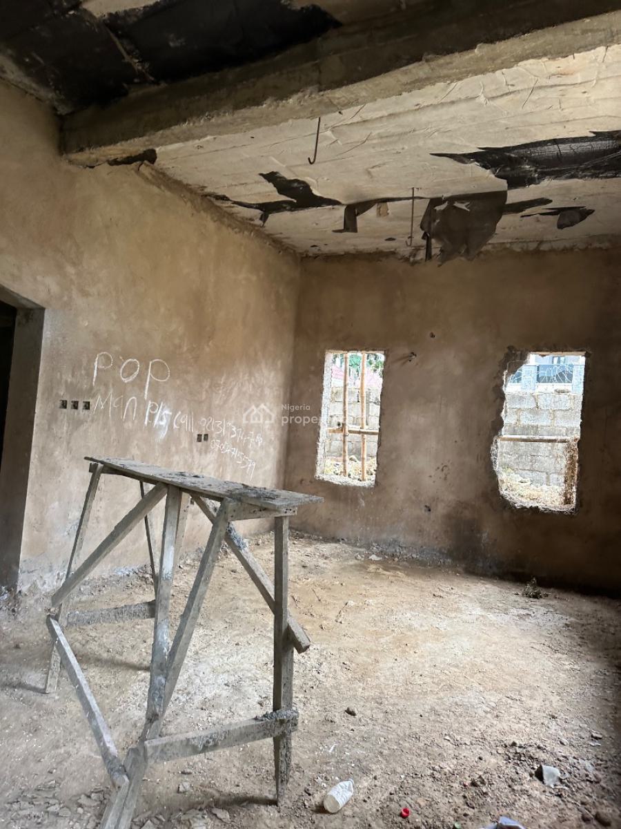 Excellent Spacious 5 Bedroom Duplex Carcass, By Sahara 4, Lokogoma District, Abuja, Detached Duplex for Sale