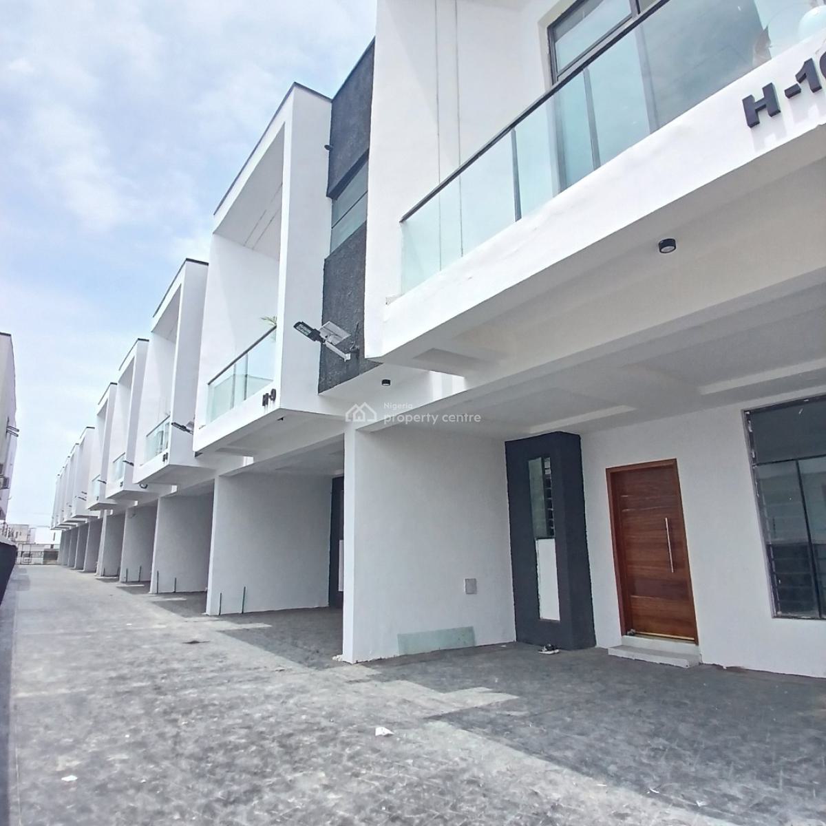Luxury 4 Bedrooms Terraced Duplex with Bq, Ikota, Lekki, Lagos, Terraced Duplex for Sale