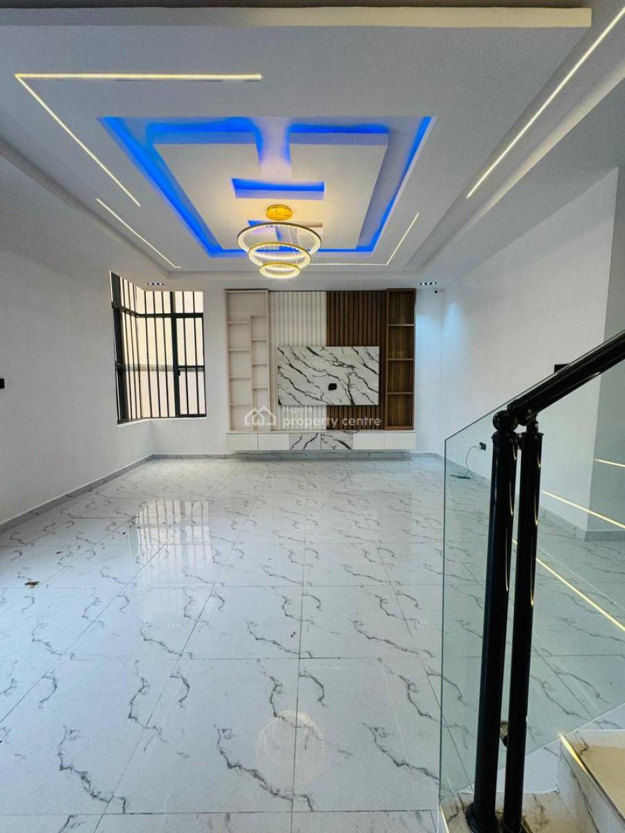 Newly Built 4 Bedroom  Detached Duplex with Bq in Secure Estate, Ogba, Ikeja, Lagos, Detached Duplex for Sale