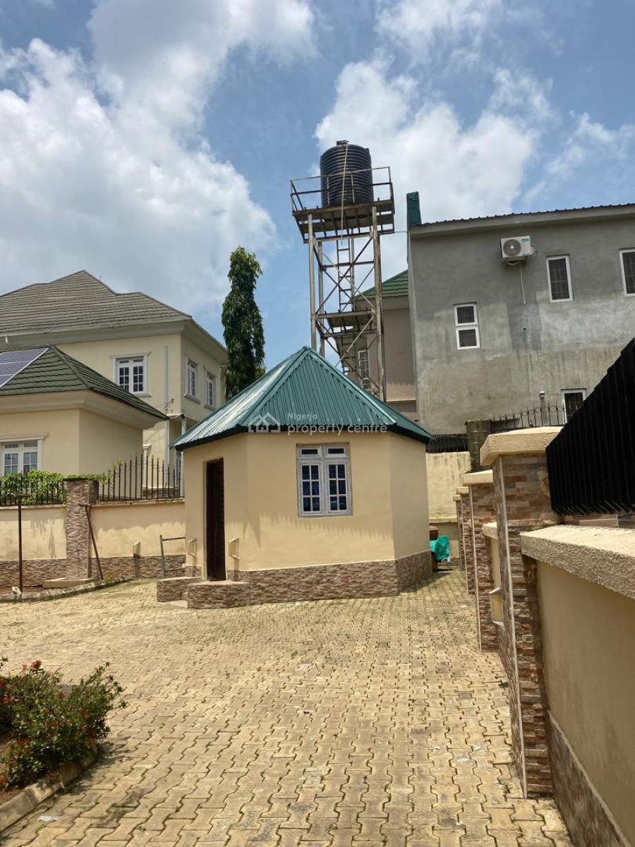 Spacious 5-bedroom Detached House with Bq in a Quiet Estate, Katampe, Abuja, Detached Duplex for Rent
