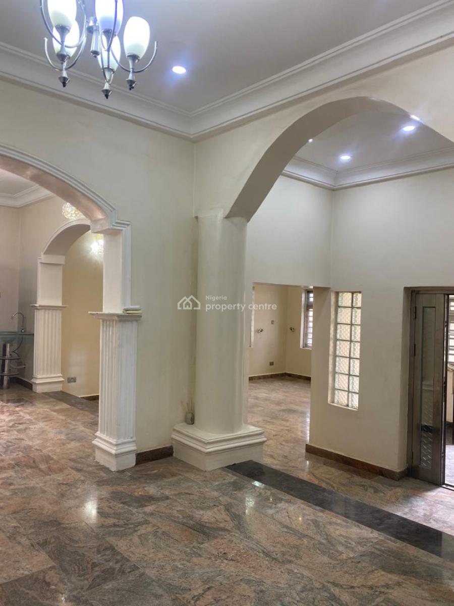 Spacious 5-bedroom Detached House with Bq in a Quiet Estate, Katampe, Abuja, Detached Duplex for Rent