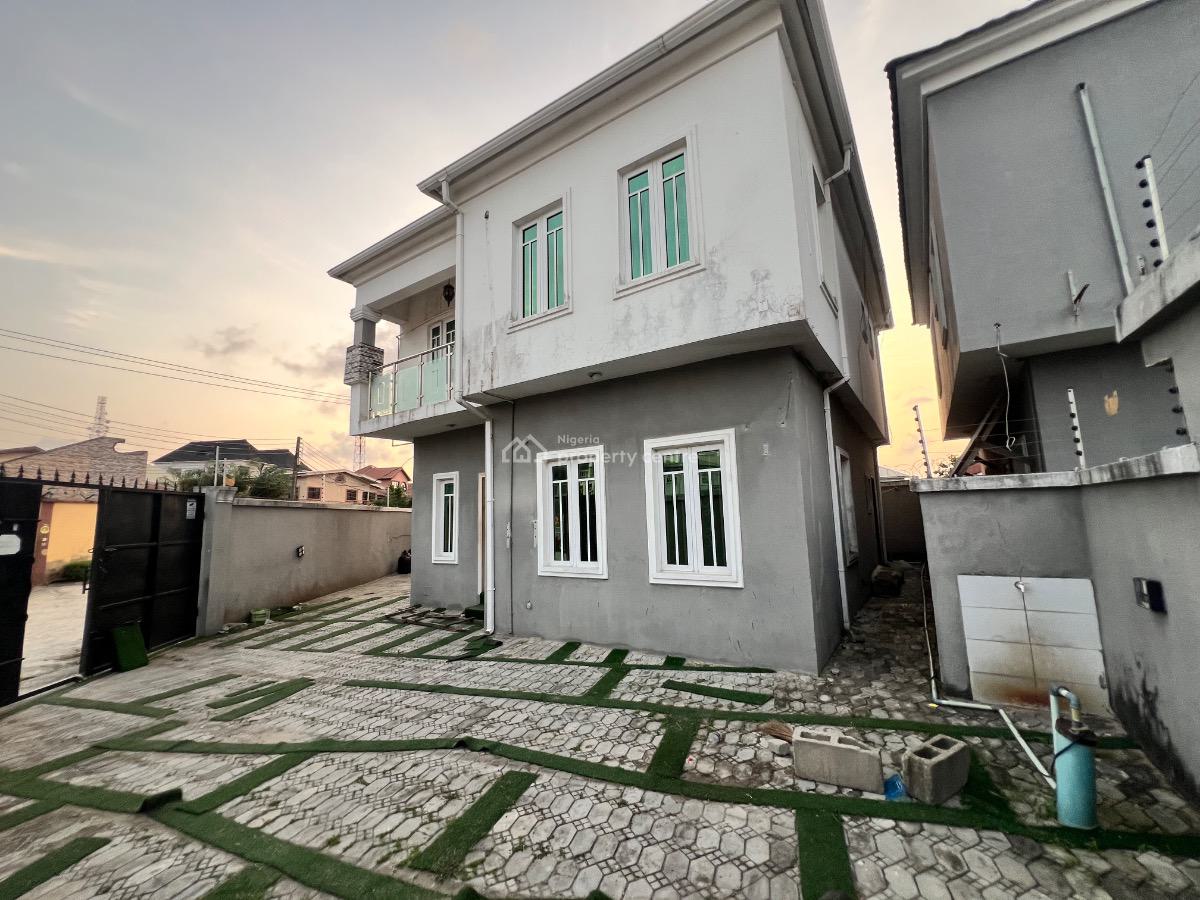 Spacious 3 Bedroom Detached Duplex with a Room Bq, Thomas Estate, Ajah, Lagos, Detached Duplex for Rent