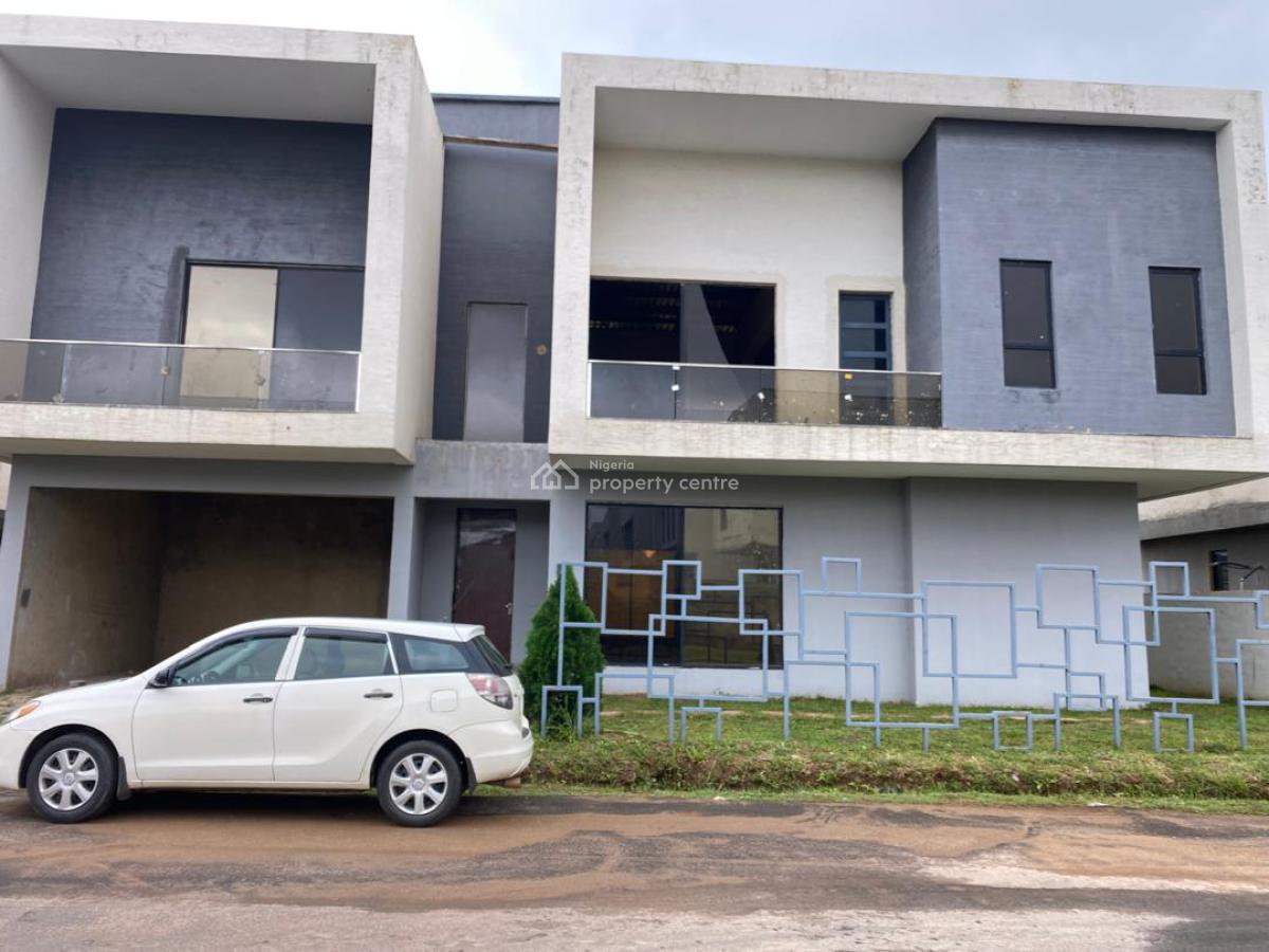 Large 5-bedroom Detached House with Bq in a Serene Estate, Life Camp, Abuja, Detached Duplex for Sale