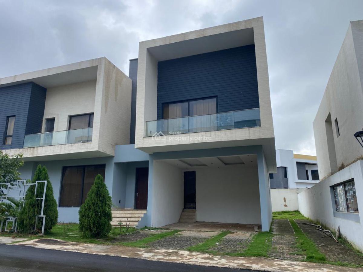 Large 5-bedroom Detached House with Bq in a Serene Estate, Life Camp, Abuja, Detached Duplex for Sale