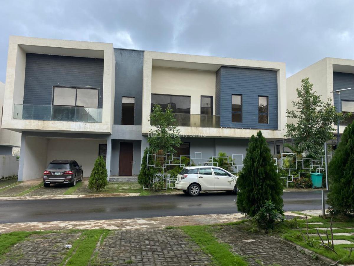 Luxurious 5-bedroom Detached House with Central Ac and Pool, Life Camp, Abuja, Detached Duplex for Sale