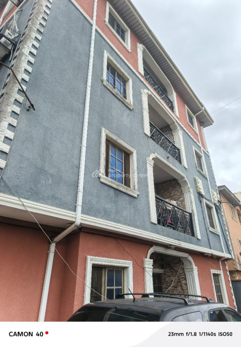 Very Decent 2 Bedroom Flat, Canal Estate Near Cele Express Bus Stop, Okota, Isolo, Lagos, Flat / Apartment for Rent
