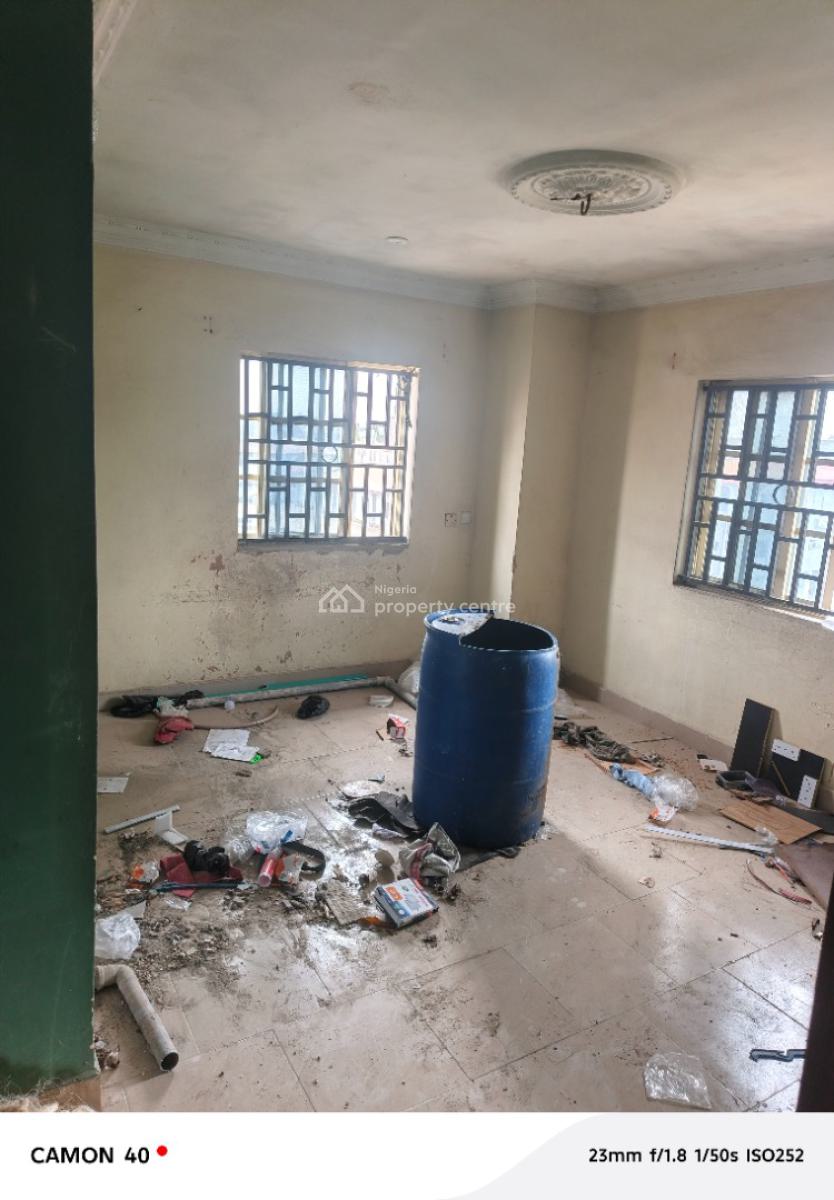 Very Decent 2 Bedroom Flat, Canal Estate Near Cele Express Bus Stop, Okota, Isolo, Lagos, Flat / Apartment for Rent