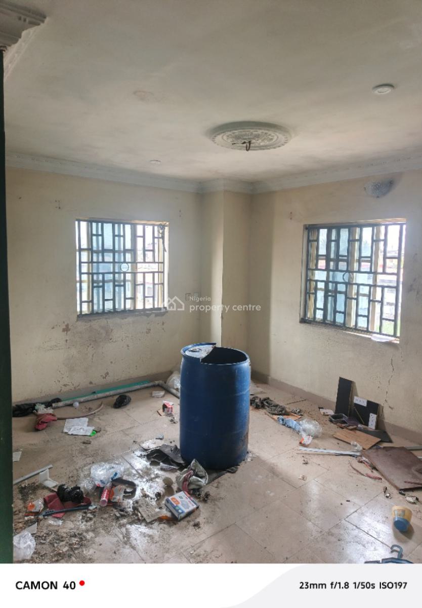 Very Decent 2 Bedroom Flat, Canal Estate Near Cele Express Bus Stop, Okota, Isolo, Lagos, Flat / Apartment for Rent