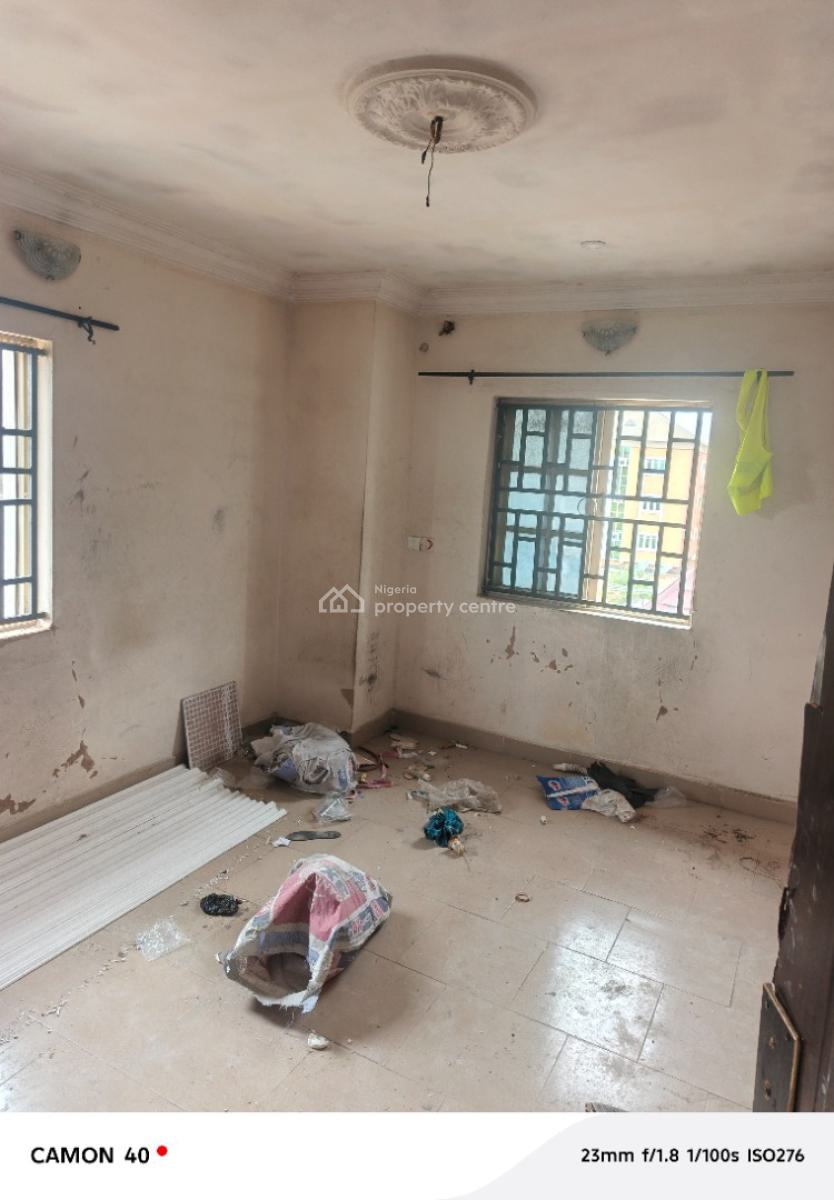 Very Decent 2 Bedroom Flat, Canal Estate Near Cele Express Bus Stop, Okota, Isolo, Lagos, Flat / Apartment for Rent