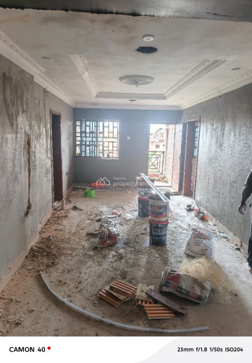 Very Decent 2 Bedroom Flat, Canal Estate Near Cele Express Bus Stop, Okota, Isolo, Lagos, Flat / Apartment for Rent