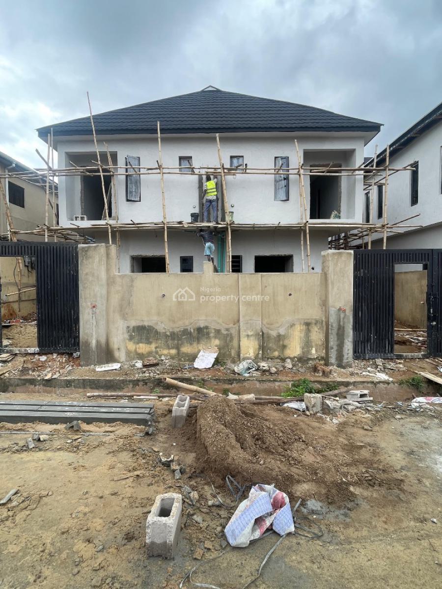 Exquisitely Built 4 Bedroom Semi Detached Duplex with Bq in Secure Estate, Allen, Ikeja, Lagos, Semi-detached Duplex for Sale