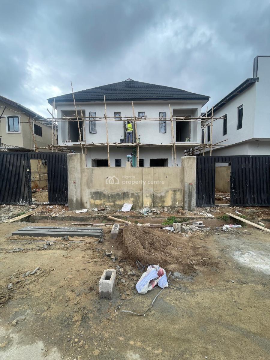 Exquisitely Built 4 Bedroom Semi Detached Duplex with Bq in Secure Estate, Allen, Ikeja, Lagos, Semi-detached Duplex for Sale