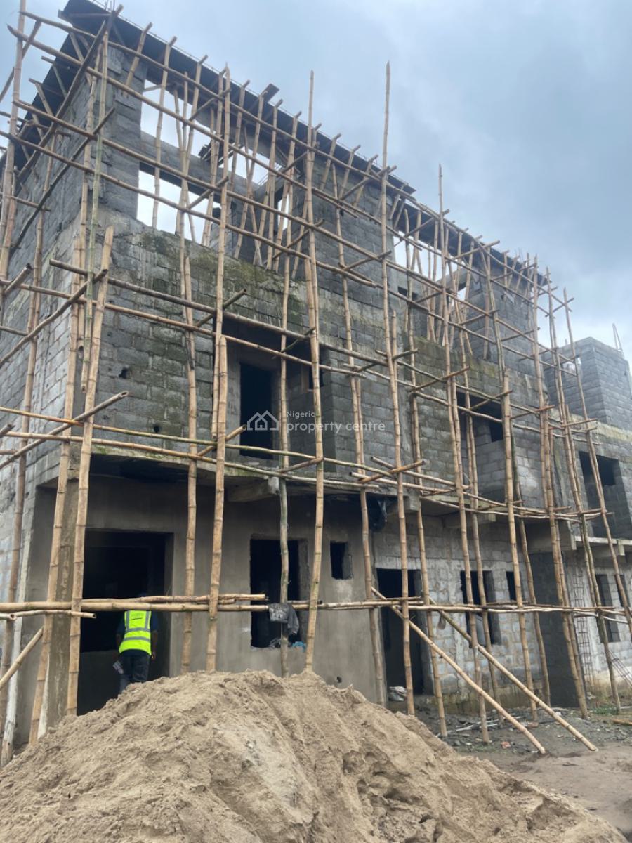 4 Bedroom Maissonete in a Very Serene Environment, Close to Wuye Altar Modern Market, Wuye, Abuja, Terraced Duplex for Sale
