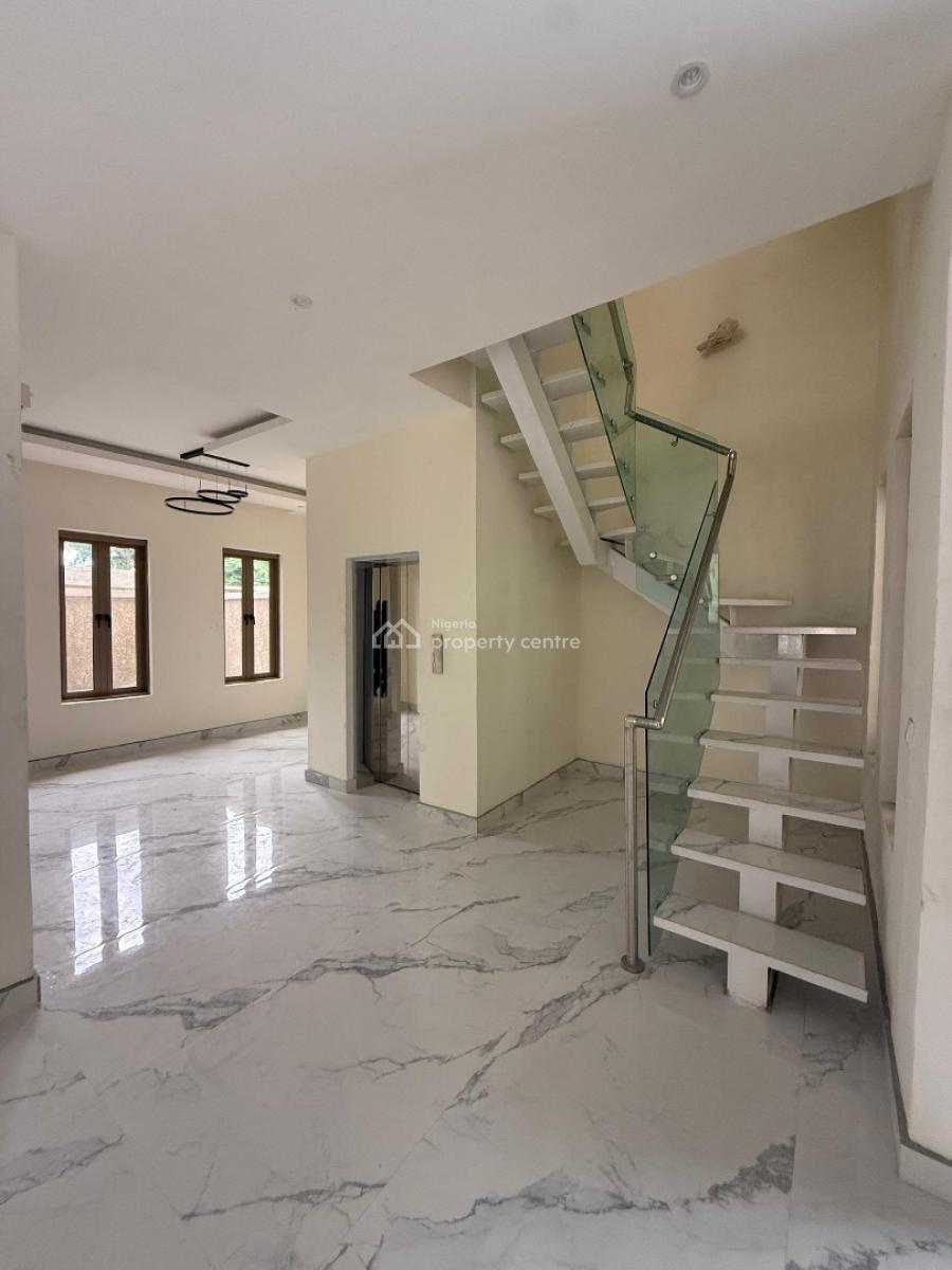 Beautiful 5 Bedroom Semi Detached Duplex with Cinema and Elevator, Banana Island, Ikoyi, Lagos, Semi-detached Duplex for Sale
