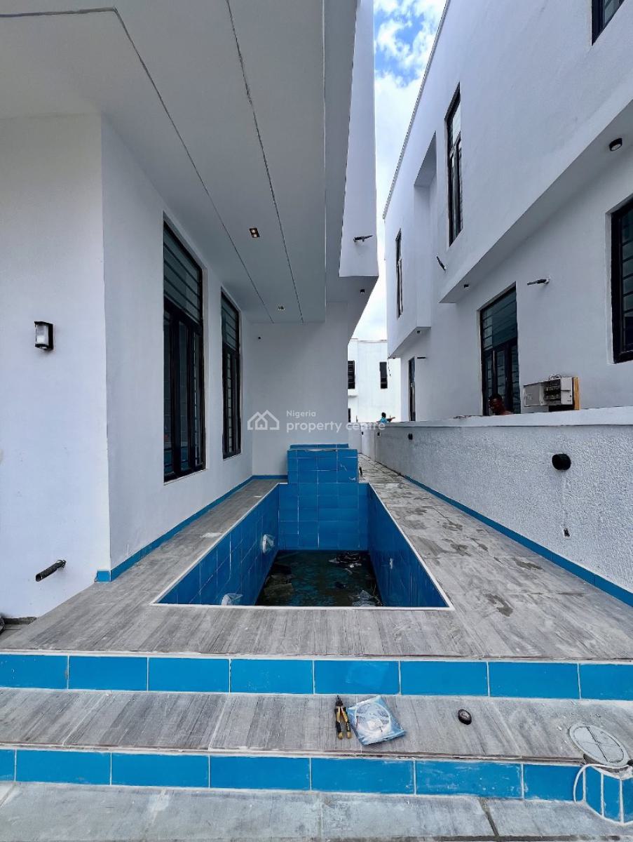 Contemporary 4 Bedroom Detached Duplex with Swimming Pool and Bq, Ajah, Ajah, Lagos, Detached Duplex for Sale