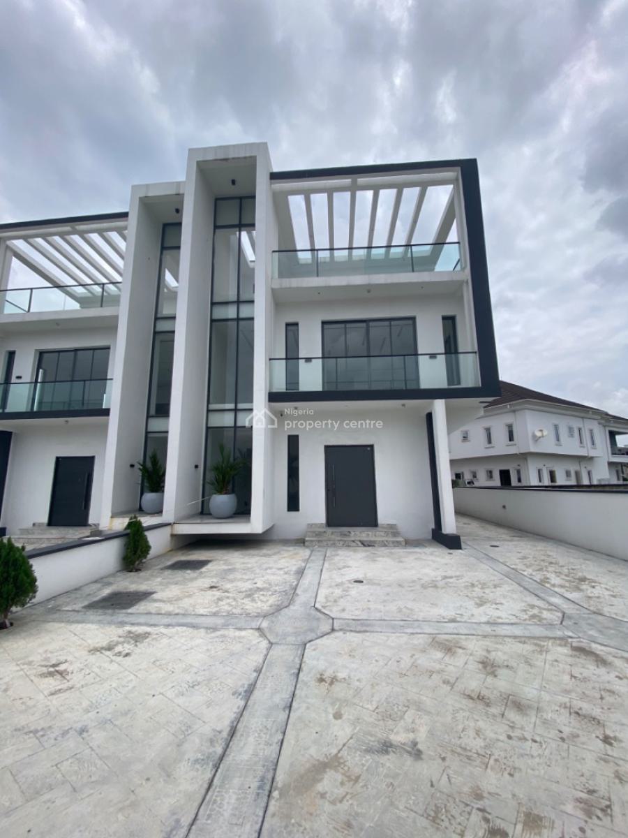 Luxurious 4 Bedroom Semi Detached Duplex with Cinema and Swimming Pool, Lake View Park Estate, Ajah, Lagos, Semi-detached Duplex for Sale