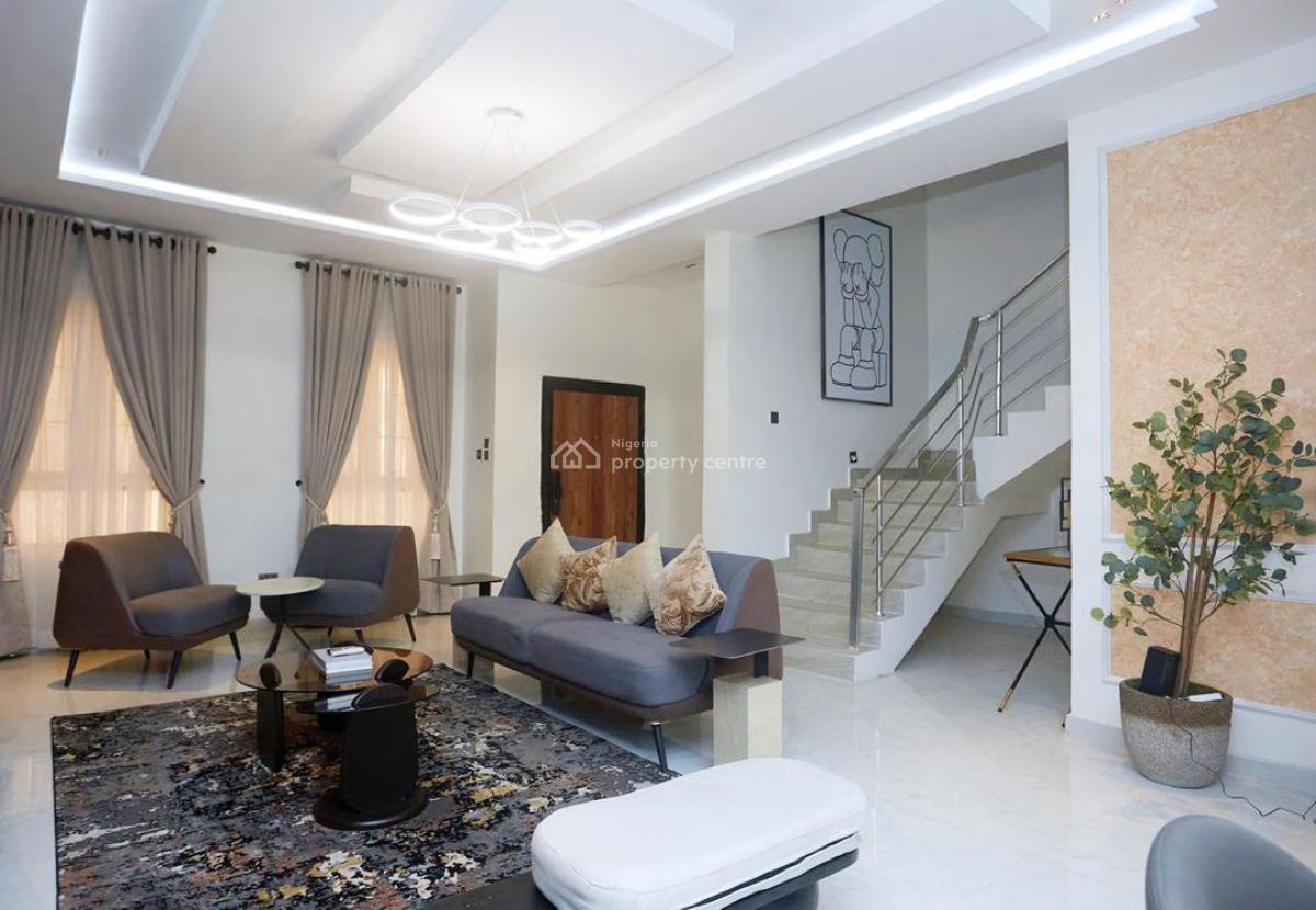 Luxury 3bedroom Maisonette, Meadow Hall Ikate, Lekki, Lagos, Terraced Bungalow Short Let