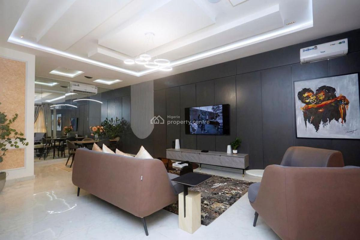 Luxury 3bedroom Maisonette, Meadow Hall Ikate, Lekki, Lagos, Terraced Bungalow Short Let