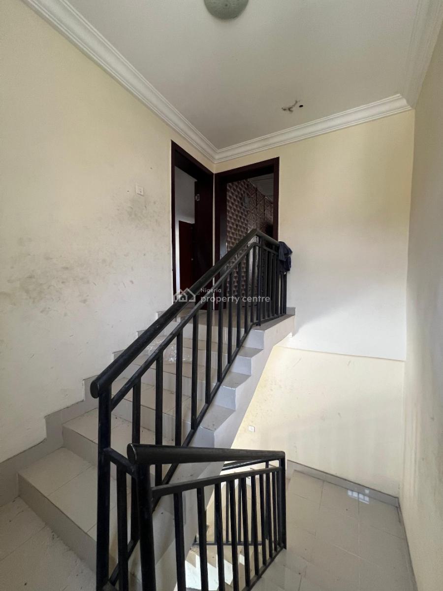 4 Bedroom Well Maintained Bungalow on 2 Floors with a Large Bq & Compound, Sangotedo, Ajah, Lagos, Terraced Duplex for Sale