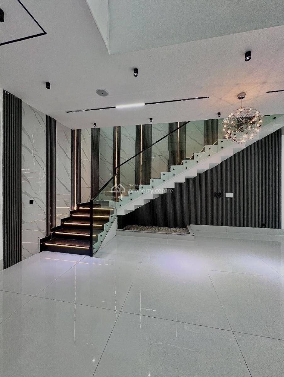 Contemporary 5 Bedroom Detached Duplex with Swimming Pool and Bq, 2nd Toll Gate, Lekki, Lagos, Detached Duplex for Sale