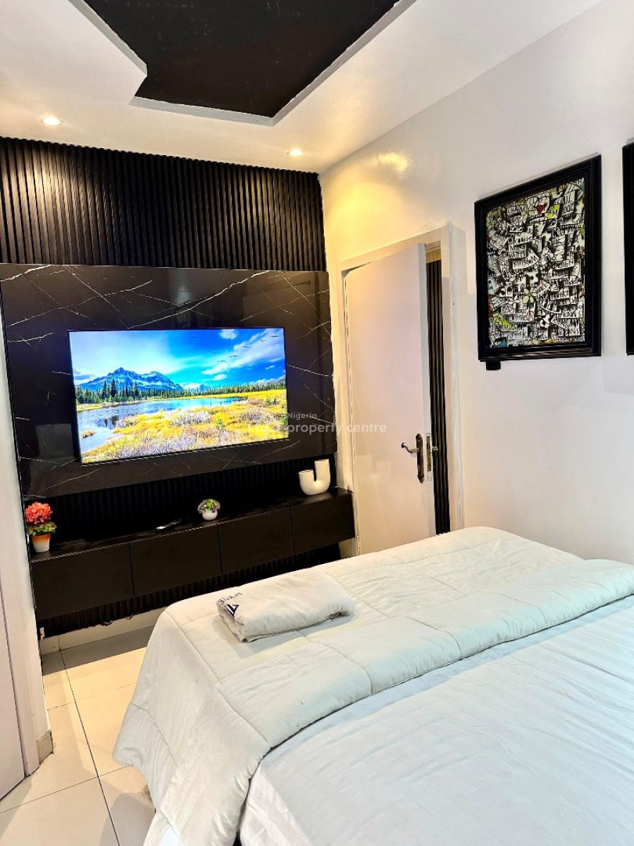 Beautifully Furnished One Bedroom Apartment with Elevators, Off Admiralty Way, Lekki Phase 1, Lekki, Lagos, Flat / Apartment for Rent