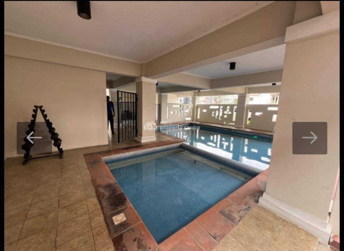 Fully Serviced 3 Bedroom Flat Ground-floor with Pool,bq, Lekki Phase 1, Lekki, Lagos, Flat / Apartment for Rent