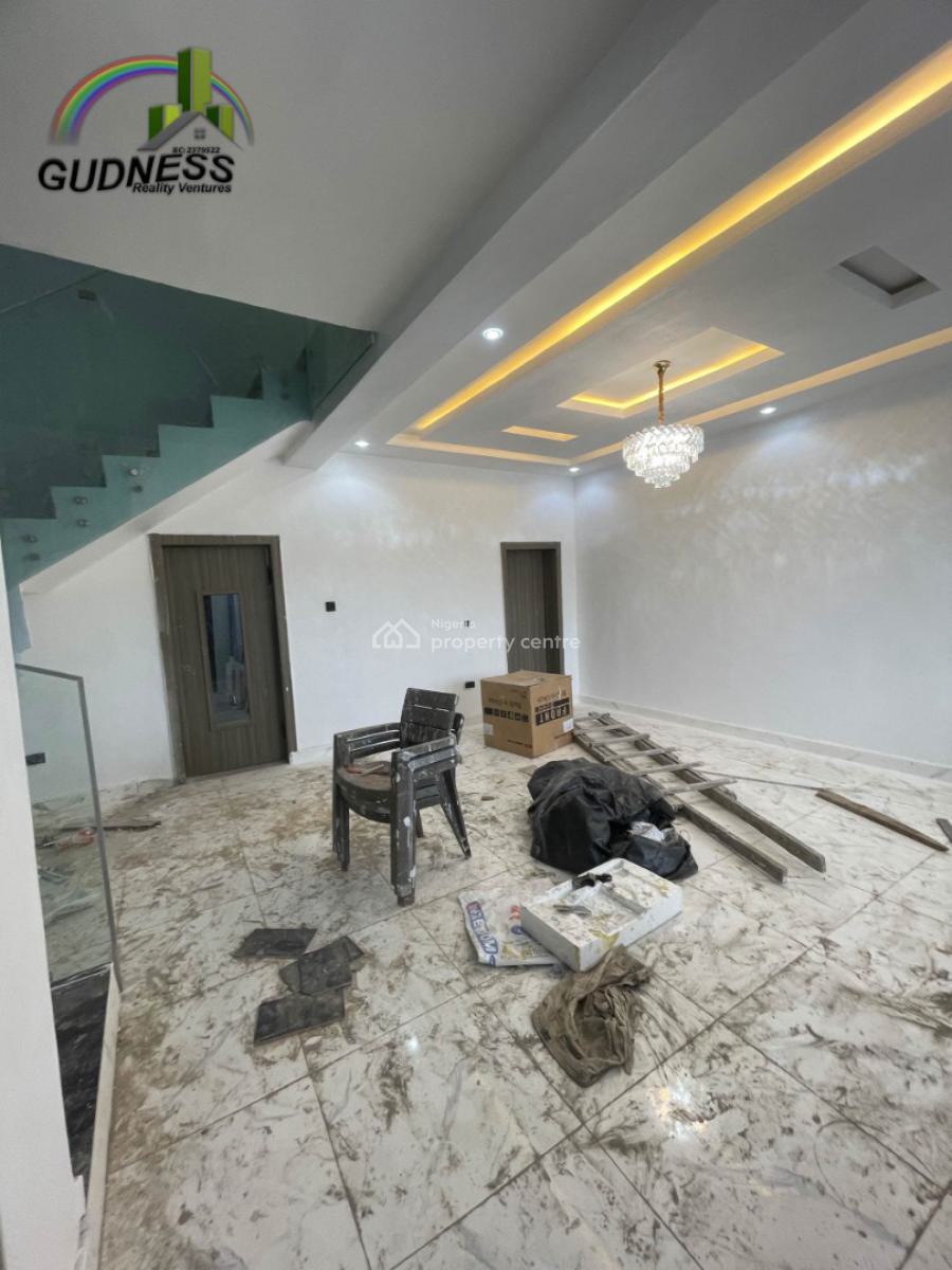 Newly Built 3 Bedroom Terrace Duplex in a Serviced Estate, Meridian Park Estate, Awoyaya, Ibeju Lekki, Lagos, Terraced Duplex for Sale