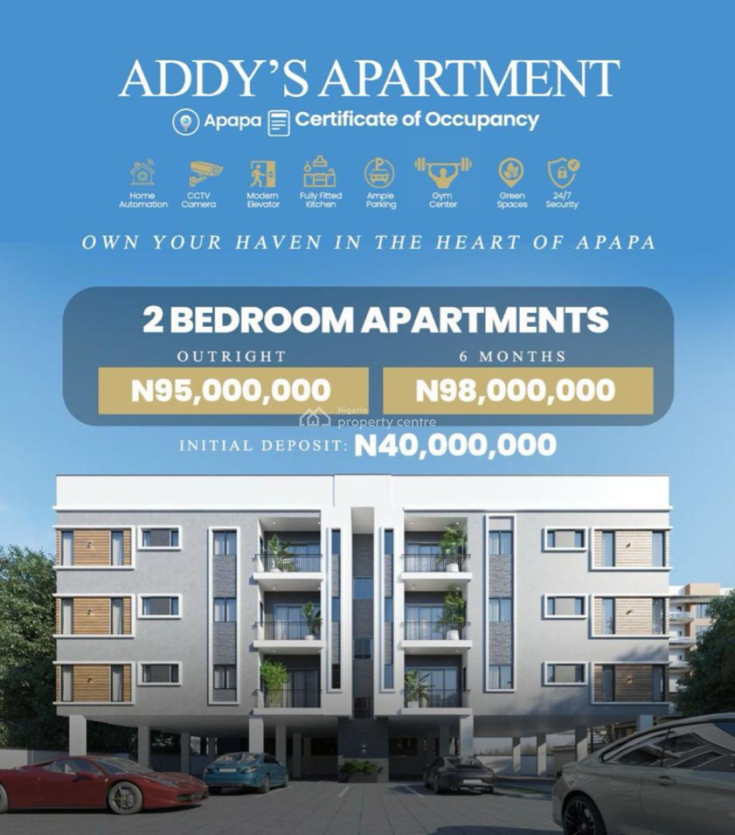 Offplan 2 Bedroom Apartment+bq, Apapa, Lagos, Flat / Apartment for Sale