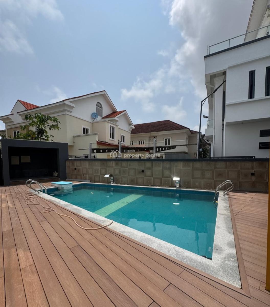 Magnificent 5 Bedroom Detached Duplex with Cinema and Pool, Osapa, Lekki, Lagos, Detached Duplex for Sale