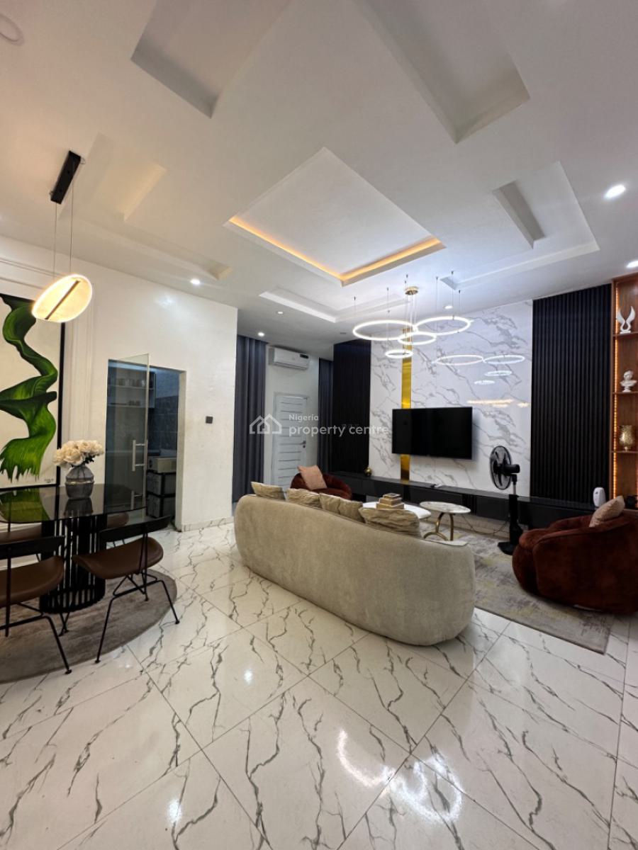 Fully Furnished, Airbnb Ready 3 Bedrooms Apartment, Chevron Toll Gate, Lekki, Lagos, Flat / Apartment for Sale