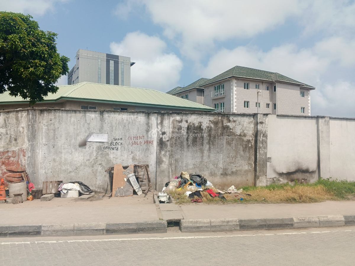 2040 Sq Mts Fenced Parcel of Land, Off Ahmadu Bello Way, Victoria Island (vi), Lagos, Residential Land for Sale