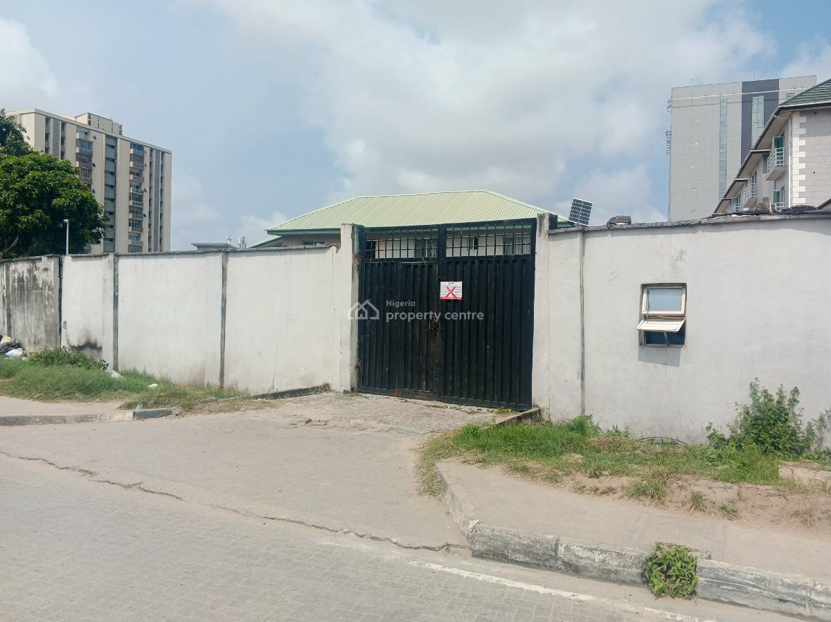 2040 Sq Mts Fenced Parcel of Land, Off Ahmadu Bello Way, Victoria Island (vi), Lagos, Residential Land for Sale