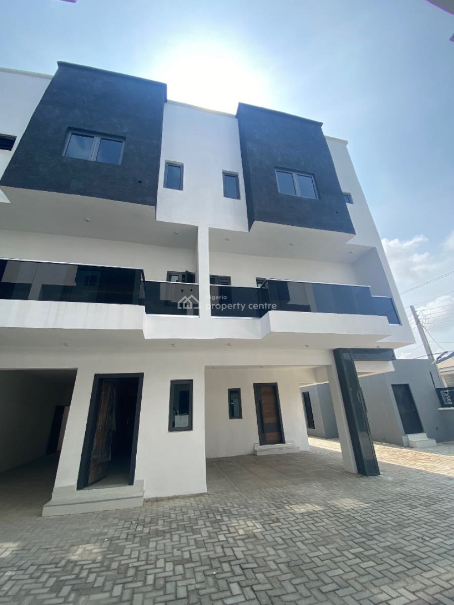 Newly Built 3 Bedroom Terrace Duplex in Agungi, Agungi, Lekki, Lagos, Terraced Duplex for Rent