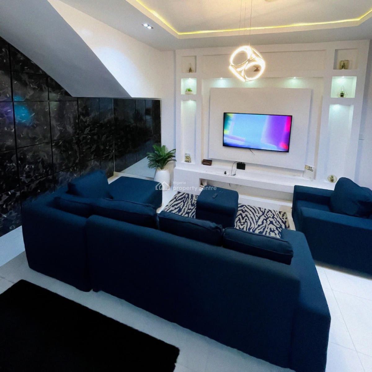 Fully Furnished Luxury Studio Apartment with Pool and Gym, Ologolo, Lekki, Lagos, Self Contain (single Rooms) for Rent