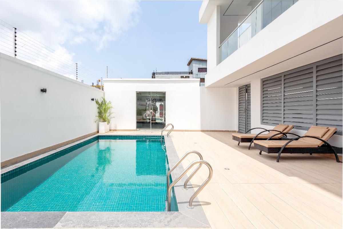 Luxury Two Bedro Maisonette and Pool, Lekki, Lekki Phase 1, Lekki, Lagos, Detached Bungalow Short Let