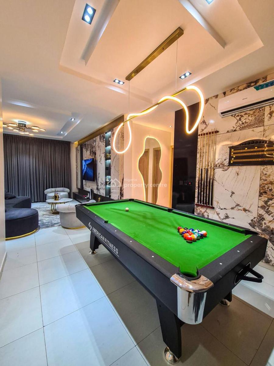 2bedroom Apartment with Ps5 and Snooker, Ikate, Lekki, Lagos, Detached Bungalow Short Let