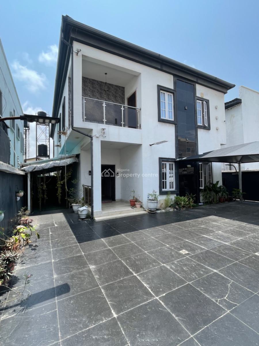 4 Bedroom Fully Detached Duplex with a Bq, Chevron, Lekki, Lagos, Detached Duplex for Sale