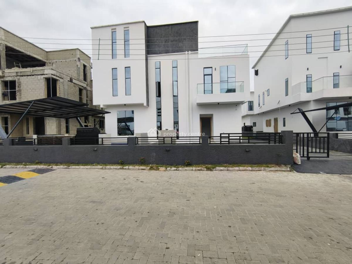 Luxury Brand New 5 Bedroom Fully Detached with Bq, Osapa, Lekki, Lagos, Detached Duplex for Sale