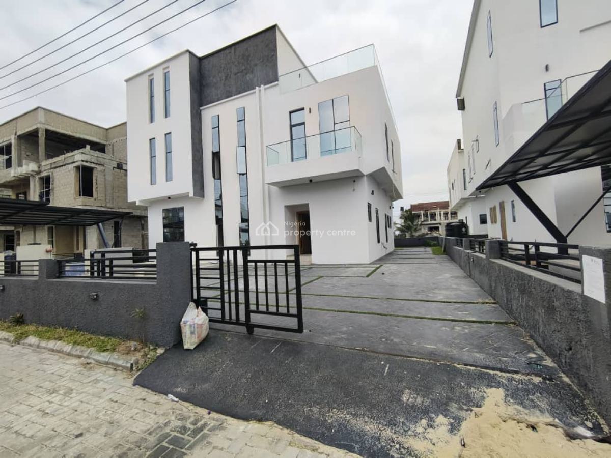 Luxury Brand New 5 Bedroom Fully Detached with Bq, Osapa, Lekki, Lagos, Detached Duplex for Sale