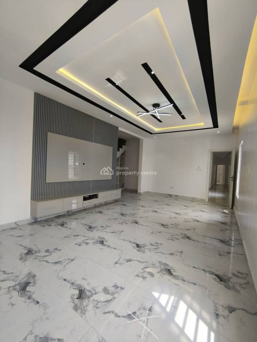 Brand New 5 Bedroom Fully Detached Duplex with Bq, Chevron Drive, Lekki, Lagos, Detached Duplex for Sale